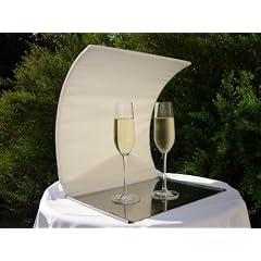 Sektk�hler, Weink�hler f�r gef�llte Gl�ser beim Bankett im Freien oder bei einer Gartenparty im Strandkorb - Design, TABRELLA