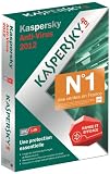 Kaspersky antivirus 2012 (3 postes, 1 an)