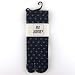 Men's Asanoha Tabi Fashion Midcalf Socks, Black