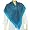 Silk Scarves For Hair Square Handpainted 44 X 44 Inches Image #1