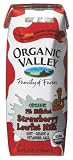Organic Valley Organic 1% Lowfat Strawberry Single Serve Milk, 8-Ounce Aseptic Cartons (Pack of 24)