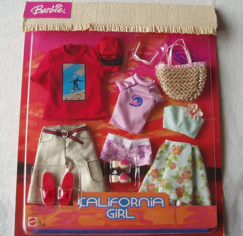 51oaDEvgQEL Barbie   Cali Girl Fashion Clothes for Ken & Barbie Clothes (2004)