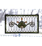 18 Inch W X 10 Inch H Tulip & Fleurs Window Windows