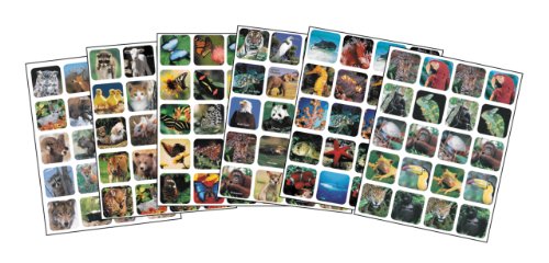 Eureka Animal Photo Sticker Assortment Theme 