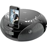 New-Portable CD Boombox With iPod Dock - CL4267