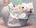 Welcome Baby Bassinet - Gift Basket for Newborns