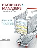 Statistics for Managers Using Microsoft Excel (7th Edition)