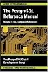 The PostgreSQL Reference Manual Volume 1: SQL Language Reference