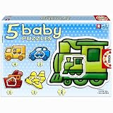 Educa 5 Baby Puzzles Vehicles