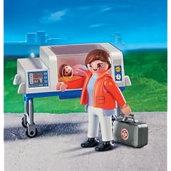 PLAYMOBIL� 4225 - Baby-Not�rztin mit Inkubator