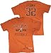 Reebok Jim Brown Cleveland Browns Orange Vintage 2-Sided Players Tee Shirt (XXL=52)