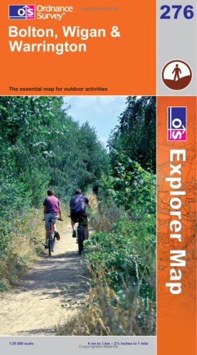 Bolton, Wigan and Warrington (Explorer Maps) (OS Explorer Map)