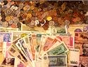 50 Uncirculated Foreign Coins and 25 Different Uncirculated World Banknotes.World Coin Collection set ,World Banknote Collection set.