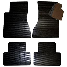 Acura TSX All-Weather Black Floor Mats 2004 2005 2006 2007 2008