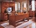 Office Furniture DMI - Midlands Mission Oak Executive Office Furniture / Home Office Furniture Package #1