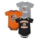 Cincinnati Bengals Newborn Tiny Fan 3 Piece Creeper Set Amazon.com