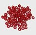 JOLLY STORE Crafts Red 6.5x4mm Mini Pony Beads, Made in USA, 1000pcs