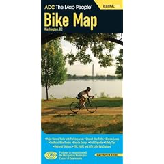 Adc Washington D.c. Bike Pocket Map