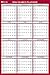 Blue Sky 2016 Horizontal & Vertical Laminated Planner, 48