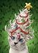 Avanti Christmas Cards, Holiday Spirit, 10 Count
