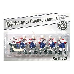 Stiga Montreal Canadiens NHL Table Top Hockey Team Pack by 