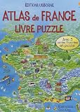 Atlas de France : Livre puzzle