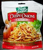 Fresh Gourmet Crispy Onions-Lightly Salted - Box of 9