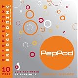 PepPod Effervescent Energy Drink- 10 Servings per box