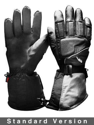 STANDARD TYPE - Small Size: Warmthru G4 Rechargeable Fingerheater Gloves with TWO heat elements. We will supply either EU, USA, UK charger. BIKE, SKI, WALK, CLIMB. They're HOT, HOT, HOT!