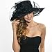 Women Voile Fascinator Church Formal Party Hat W042