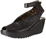 FLY London Women's Yaya Ankle-Strap Pump
