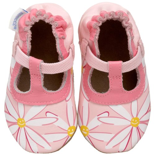 Robeez Soft Soles Big Flower T-Strap Soft Sole (Infant Toddler)