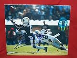 Chris Chambers Autographed San Diego Chargers 8x10 Photo, Proof Photo of Chris Signing for Us.