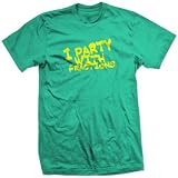 I PARTY WITH FRACTIONS math nerd geek funny GY SHIRT