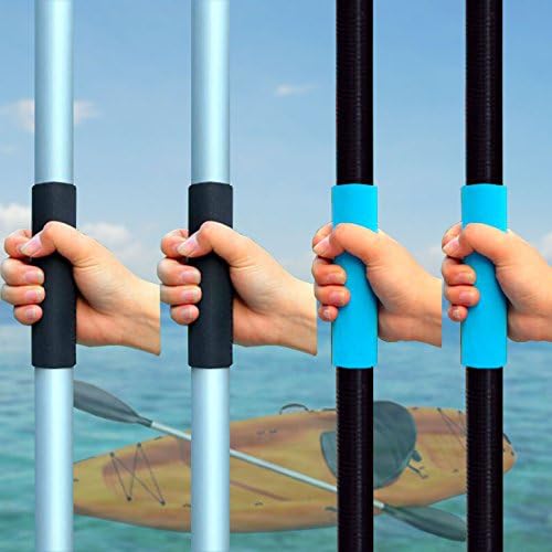 4 Pcs 2.5mm Thick Neoprene New Universal Kayak Paddle Comfort Grips