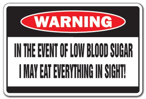 signs of low blood sugar