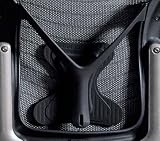 Aeron Chair Adjustable Graphite G1 PostureFit Lumbar Support Pad Medium Size B - Genuine Herman Miller Parts for your Aeron Home Office Desk Task Chair - Graphite G1 Adjustable Posture Fit Lumbar Lower Back Support Cushion Only