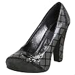 Naughty Monkey Women's Square Biz Pump