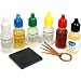 Test Kit 10K 14K 18K 22K Gold Silver Platinum Stone Test Needles and Basic Instructions