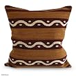 Wool cushion cover, 'Seeds'