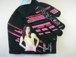 Nickelodeon Pink and Black iCarly Winter Set (2pc) - iCarly Beanie and Mittens