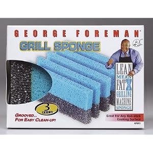 FOREMAN GRILL SPONGE PACK OF 3 by APPLICA CONSUMER PRODUCTS INC