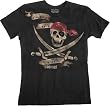 The Goonies Skull Never Say Die t-shirt juniors Black