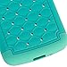 Galaxy Avant Case, Style4U Galaxy Avant Studded Rhinestone Crystal Bling Hybrid Armor Case Cover for Samsung Galaxy Avant G386 with 1 Stylus [Teal/Mint Green]
