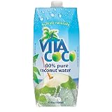 Vita Coco 100% Pure Coconut Water, 17-Ounce Boxes (Pack of 12)