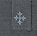mds 7400 Gray Tab Collar Cotton Rich SS Clergy Shirt