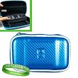 Garmin GPS Navigator AQUA BLUE CANDY GLOSS accessory, protective hard-shell portable carrying case with carabiner clip for Garmin GPS Navigatornüvi 205W 4.3-Inch Widescreen +VG *LIVE*LAUGH*LOVE* Wrist Band