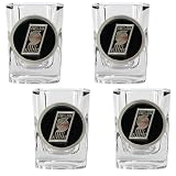 Portland Trail Blazers 4pc Square Shot Glass Set