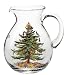 Kitchen & Housewares : Spode Christmas Tree Glass Pitcher