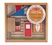 Melissa & Doug Peek-a-Boo House Wooden Baby and Toddler Toy